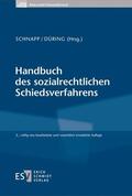Altmiks / Engelmann / Düring |  Handbuch des sozialrechtlichen Schiedsverfahrens | Buch |  Sack Fachmedien