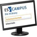  ESV-Campus Arbeitssicherheit eJournals | Datenbank |  Sack Fachmedien