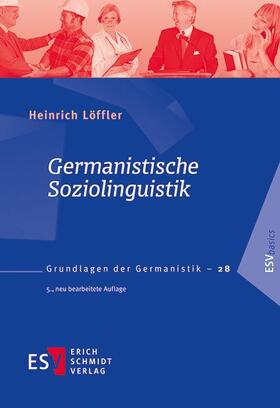 Löffler | Germanistische Soziolinguistik | Buch | 978-3-503-16575-9 | sack.de