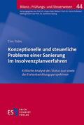 Palm |  Konzeptionelle und steuerliche Probleme einer Sanierung im Insolvenzplanverfahren | Buch |  Sack Fachmedien