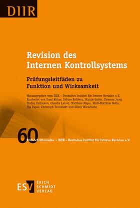 DIIR - Deutsches Institut für Interne Revision e. V. | Revision des Internen Kontrollsystems | E-Book | sack.de