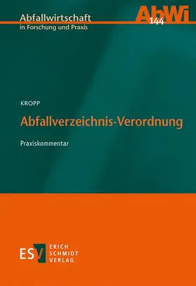 Kropp |  Abfallverzeichnis-Verordnung | eBook | Sack Fachmedien