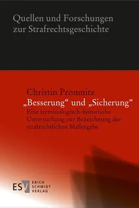 Promnitz |  „Besserung“ und „Sicherung“ | eBook | Sack Fachmedien