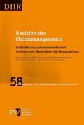 DIIR - Deutsches Institut für Interne Revision e. V. |  Revision des Claimmanagements | eBook | Sack Fachmedien