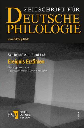 Häusler / Schneider | Ereignis Erzählen | Buch | 978-3-503-17126-2 | sack.de