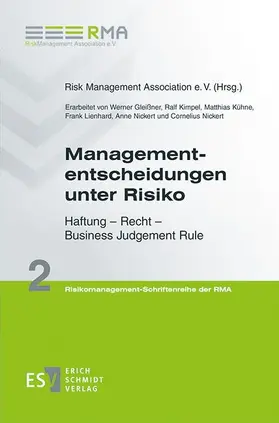 Risk Management Association e. V. | Managemententscheidungen unter Risiko | E-Book | www.sack.de