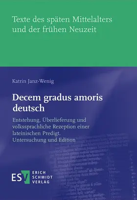 Janz-Wenig |  Decem gradus amoris deutsch | eBook | Sack Fachmedien