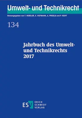 Jahrbuch des Umwelt- und Technikrechts 2017 | Buch |  Sack Fachmedien