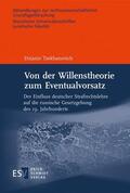 Tsekhanovich |  Von der Willenstheorie zum Eventualvorsatz | eBook | Sack Fachmedien