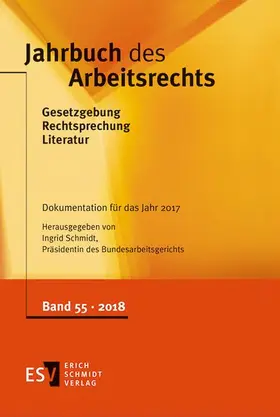 Schmidt |  Jahrbuch des Arbeitsrechts | Buch |  Sack Fachmedien