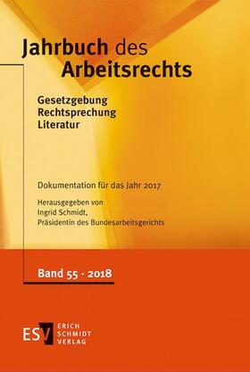 Schmidt | Jahrbuch des Arbeitsrechts | Buch | 978-3-503-18150-6 | sack.de