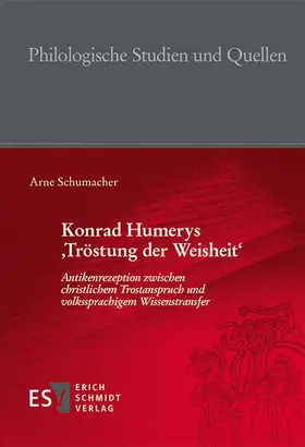 Schumacher |  Konrad Humerys ‚Tröstung der Weisheit‘ | Buch |  Sack Fachmedien