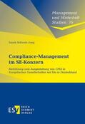 Schwab-Jung |  Compliance-Management im SE-Konzern | Buch |  Sack Fachmedien