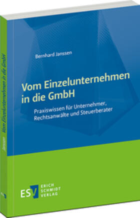 Janssen | Janssen, B: Vom Einzelunternehmen in die GmbH | Buch | 978-3-503-18729-4 | sack.de