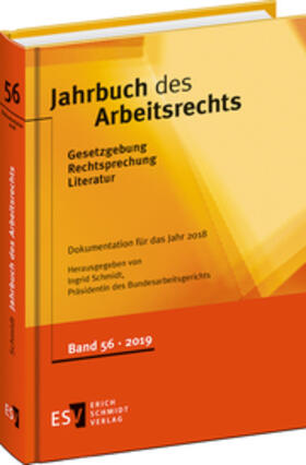 Schmidt | Jahrbuch des Arbeitsrechts | Buch | 978-3-503-18809-3 | sack.de
