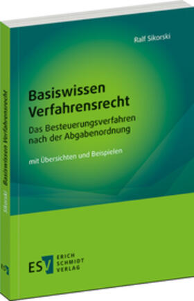 Sikorski | Sikorski, R: Basiswissen Verfahrensrecht | Buch | 978-3-503-18867-3 | sack.de
