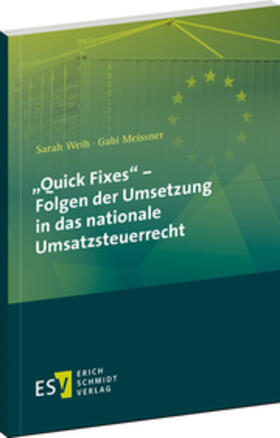 Weih / Meissner | Weih, S: "Quick Fixes" | Buch | 978-3-503-19120-8 | sack.de