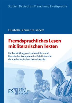 Lehrner-te Lindert | Fremdsprachliches Lesen mit literarischen Texten | Buch | 978-3-503-19170-3 | sack.de