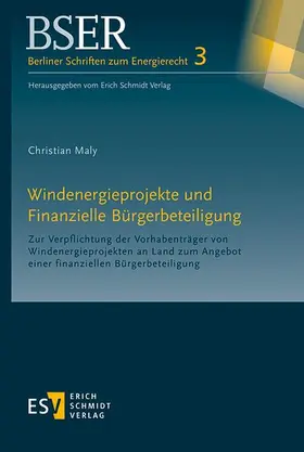 Maly |  Windenergieprojekte und Finanzielle Bürgerbeteiligung | Buch |  Sack Fachmedien