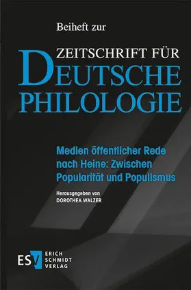 Walzer |  Medien öffentlicher Rede nach Heine: Zwischen Popularität und Populismus | Buch |  Sack Fachmedien