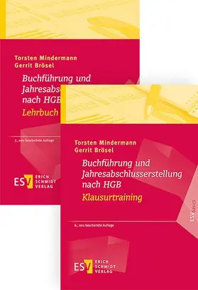 Brösel / Mindermann |  Paket aus den zwei Büchern:Buchführung und Jahresabschlusserstellung nach HGB - Lehrbuch und Buchführung und Jahresabschlusserstellung nach HGB - Klausurtraining | Buch |  Sack Fachmedien