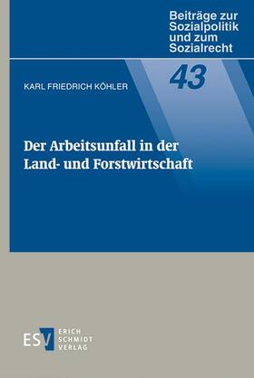 Köhler | Der Arbeitsunfall in der Land- und Forstwirtschaft | E-Book | sack.de