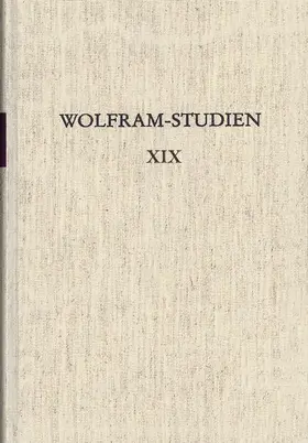 Lutz / Haubrichs / Ridder |  Wolfram-Studien XIX | eBook | Sack Fachmedien