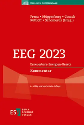 Frenz / Cosack / Müggenborg | EEG 2023 | E-Book | sack.de
