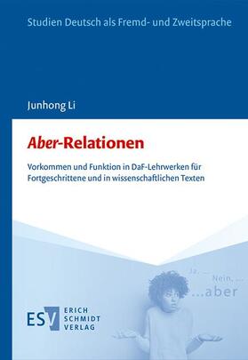Li | Li, J: "Aber"-Relationen | Buch | 978-3-503-20016-0 | sack.de