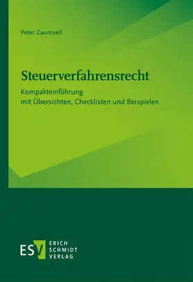 Zaumseil | Steuerverfahrensrecht | Buch | 978-3-503-20535-6 | sack.de