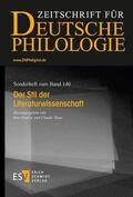 Geulen / Haas |  Der Stil der Literaturwissenschaft | Buch |  Sack Fachmedien