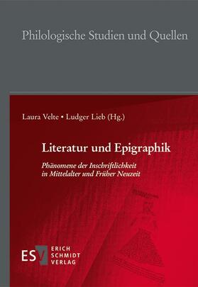 Velte / Lieb | Literatur und Epigraphik | Buch | 978-3-503-20905-7 | sack.de