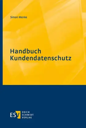 Menke | Handbuch -  - Kundendatenschutz | E-Book | sack.de