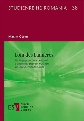 Görke |  Loin des Lumières | eBook | Sack Fachmedien