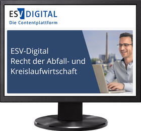 ESV-Digital Recht der Abfall- und Kreislaufwirtschaft - Jahresabonnement bei Kombibezug Print und Datenbank | Erich Schmidt Verlag | Datenbank | sack.de