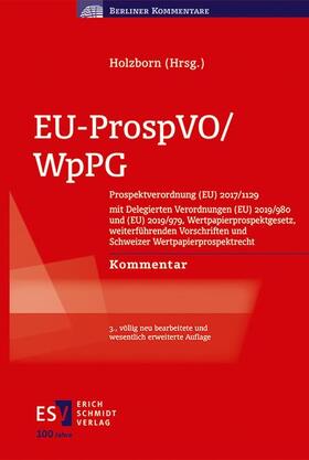 Holzborn | EU-ProspVO/WpPG | Buch | 978-3-503-21132-6 | sack.de