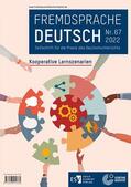Goethe-Institut / Fandrych / Klimaszyk |  Fremdsprache Deutsch Heft 67 (2022): Kooperative Lernszenarien | Buch |  Sack Fachmedien