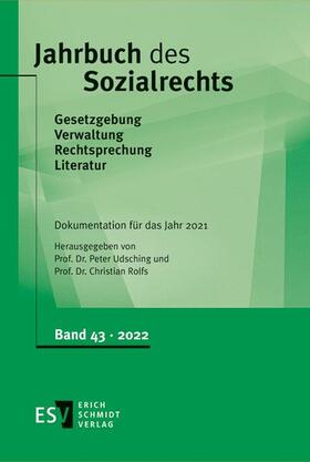 Udsching / Rolfs | Jahrbuch des Sozialrechts/Dokumentation für das Jahr 2021 | Buch | 978-3-503-21173-9 | sack.de