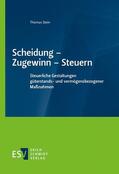 Stein |  Scheidung - Zugewinn - Steuern | eBook | Sack Fachmedien