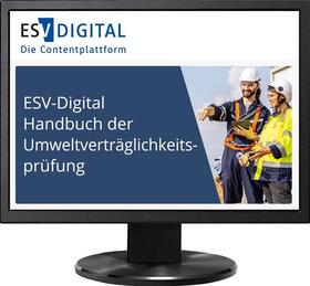 ESV-Digital Handbuch der Umweltverträglichkeitsprüfung - Jahresabonnement | Erich Schmidt Verlag | Datenbank | sack.de