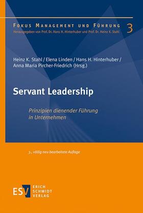 Stahl / Linden / Hinterhuber | Servant Leadership | Buch | 978-3-503-21291-0 | sack.de