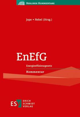 Jope / Nebel | EnEfG | Buch | 978-3-503-23605-3 | sack.de