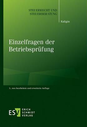 Kaligin | Einzelfragen der Betriebsprüfung | Buch | 978-3-503-23673-2 | sack.de