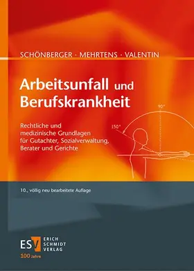 Schönberger / Mehrtens / Valentin |  Arbeitsunfall und Berufskrankheit | Buch |  Sack Fachmedien