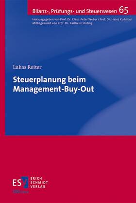 Reiter | Steuerplanung beim Management-Buy-Out | Buch | 978-3-503-23796-8 | sack.de