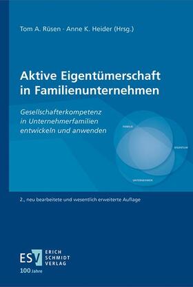 Rüsen / Heider |  Aktive Eigentümerschaft in Familienunternehmen | Buch |  Sack Fachmedien