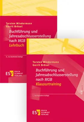 Mindermann / Brösel | Paket aus den zwei Büchern: - - Buchführung und Jahresabschlusserstellung nach HGB - Lehrbuch und - - Buchführung und Jahresabschlusserstellung nach HGB - Klausurtraining | Buch | 978-3-503-24089-0 | sack.de