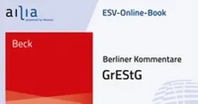 ESV-Online-Book GrEStG - Jahresabonnement | Erich Schmidt Verlag | Datenbank | www.sack.de