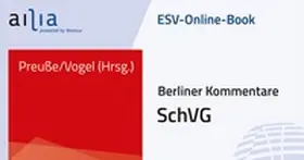  ESV-Online-Book SchVG - Jahresabonnement | Datenbank |  Sack Fachmedien
