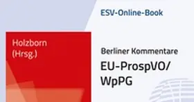 Holzborn |  ESV-Online-Book EU-ProspVO/WpPG - Jahresabonnement | Datenbank |  Sack Fachmedien